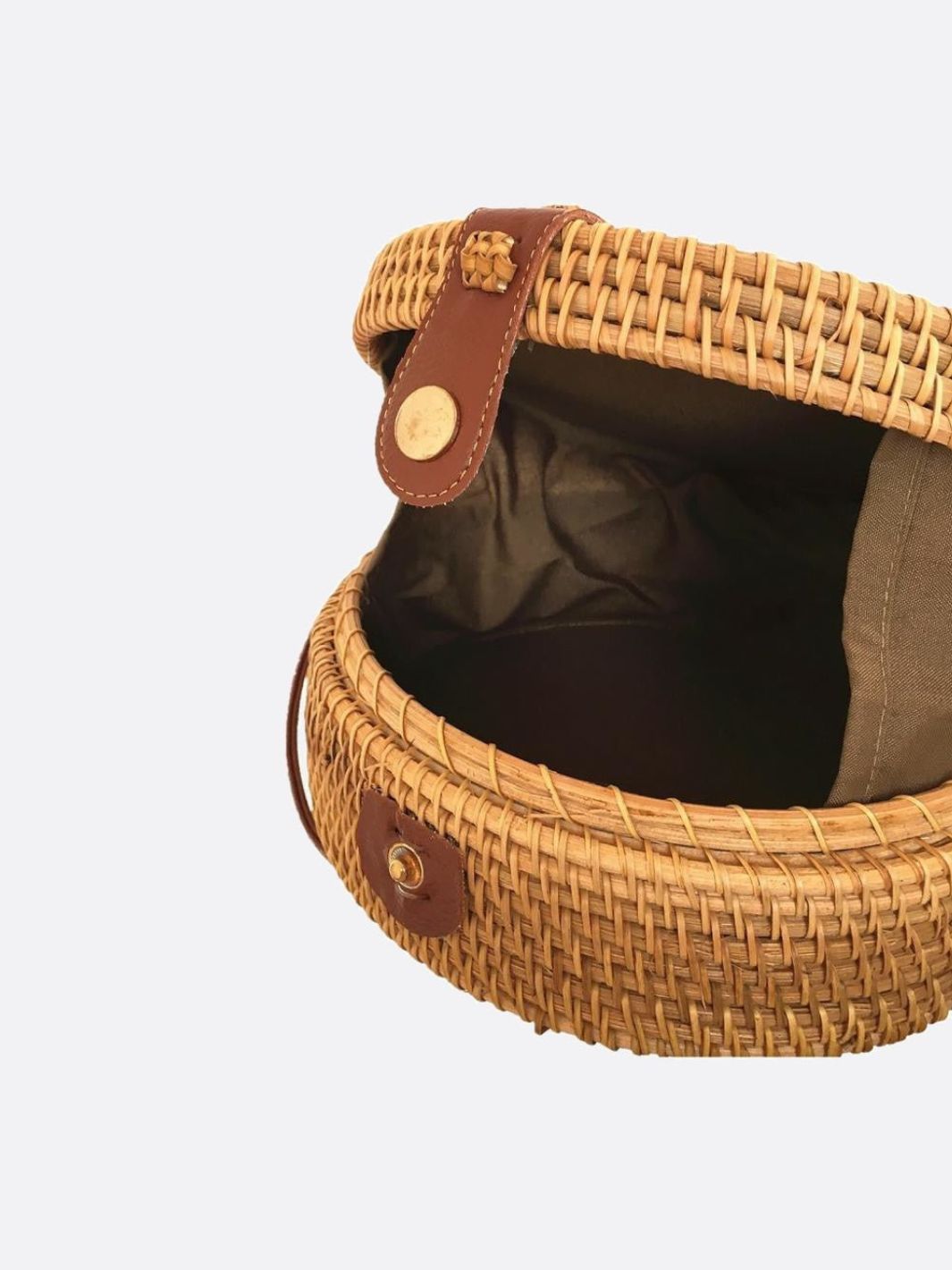 Sac rotin tressé